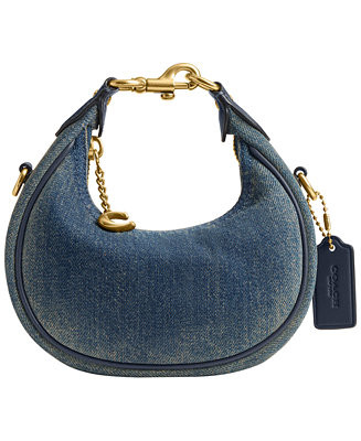 Jonie Mini Regenerative Cotton Denim Crossbody Bag | Macy's