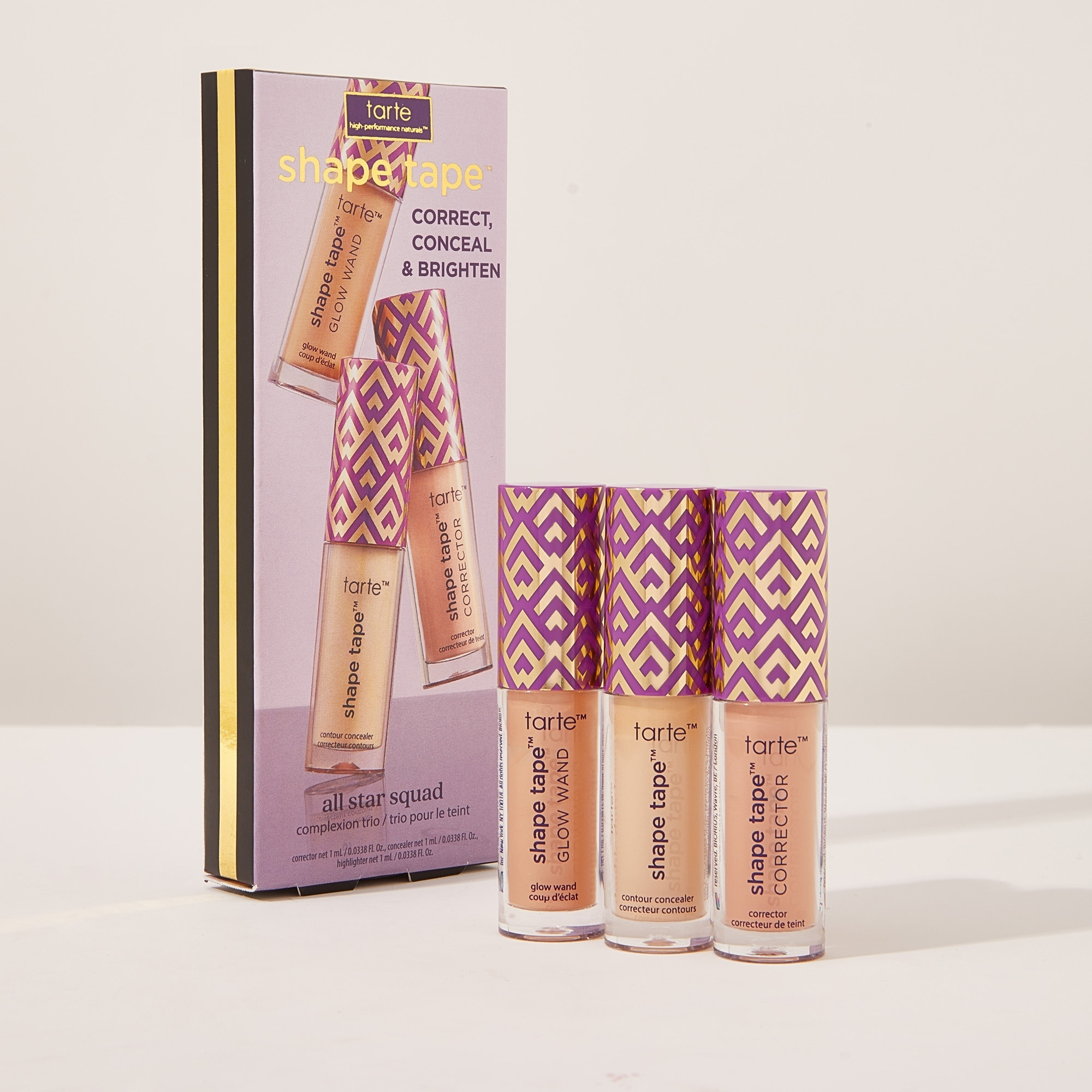 shape tapeÃ¢?Ë all star squad complexion trio | tarte cosmetics (Global)