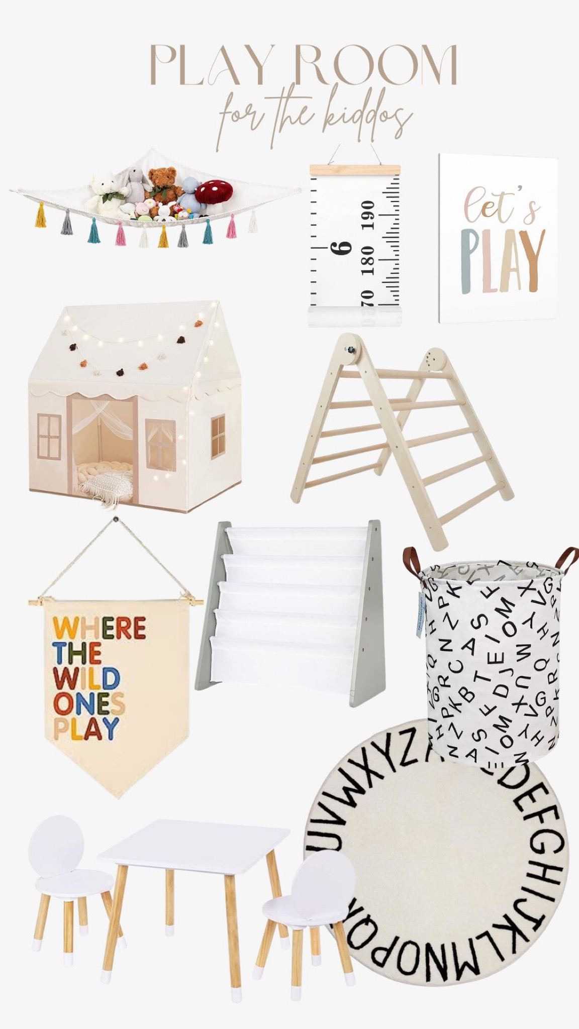 toy room, play room, jungle gym, nugget, laundry basket for kids, kids toy room, kids rug, play room rug, kids tent, kids neutral room, kids neutral decor, kids book shelf 

#LTKkids #LTKhome #LTKfamily