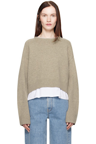 Loulou de Saison - Beige Bruzzi Sweater | SSENSE