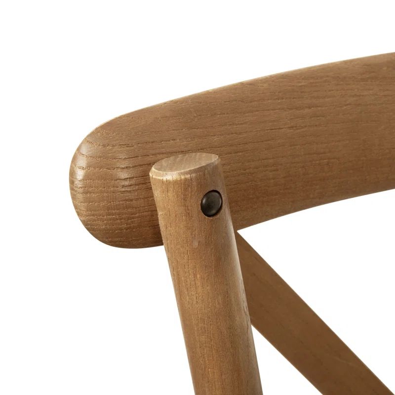 Arquit Stackable Wood Cross Back Chair | Wayfair North America