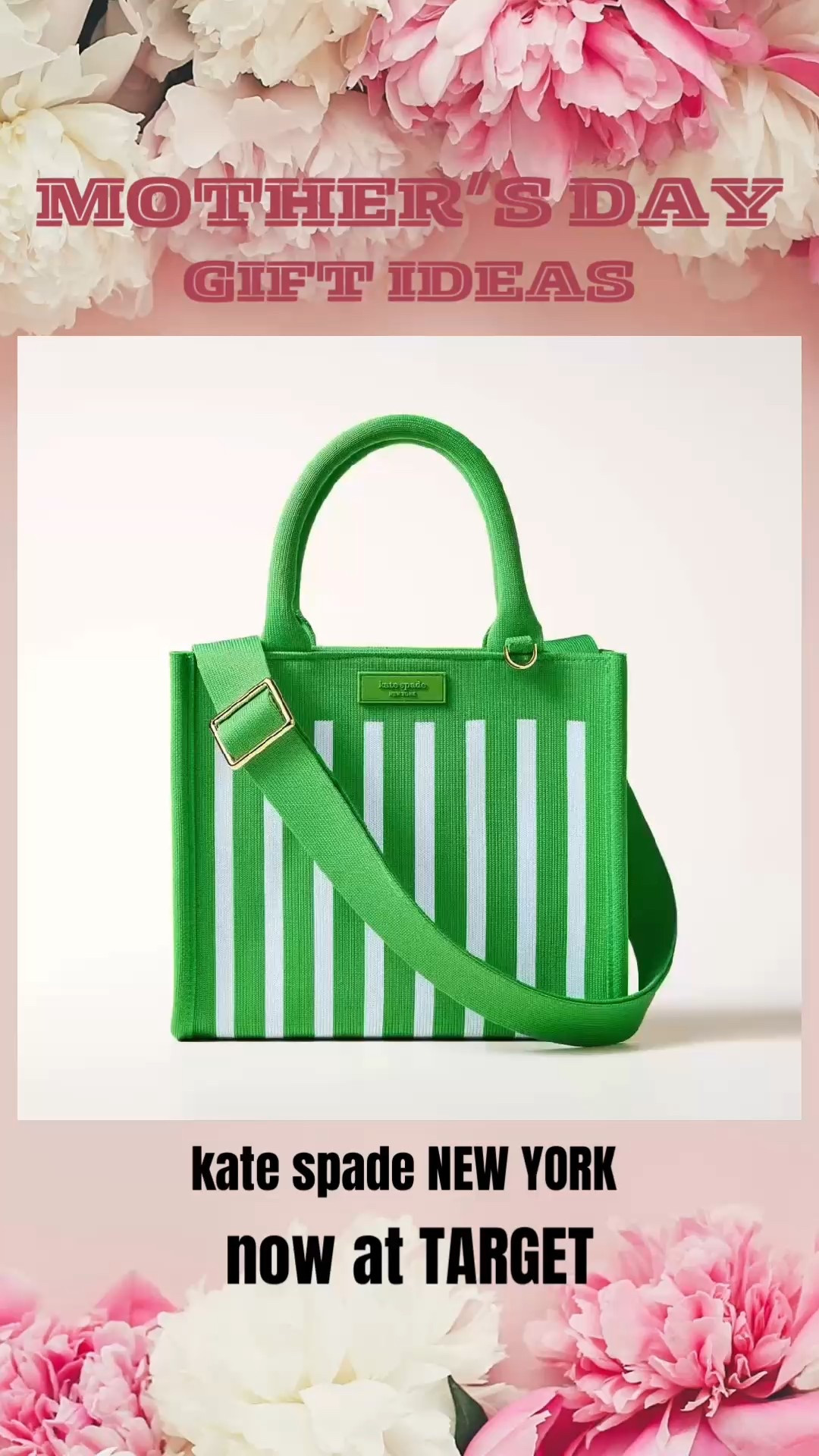Mother’s Day Gift Ideas 🎁
Tote Bags
kate spade NEW YORK now at TARGET 🎯 
Online: Starting April 12th @ 3AM
In Store: Starting April 12th


#LTKFindsUnder50 #LTKFamily #LTKOver40
