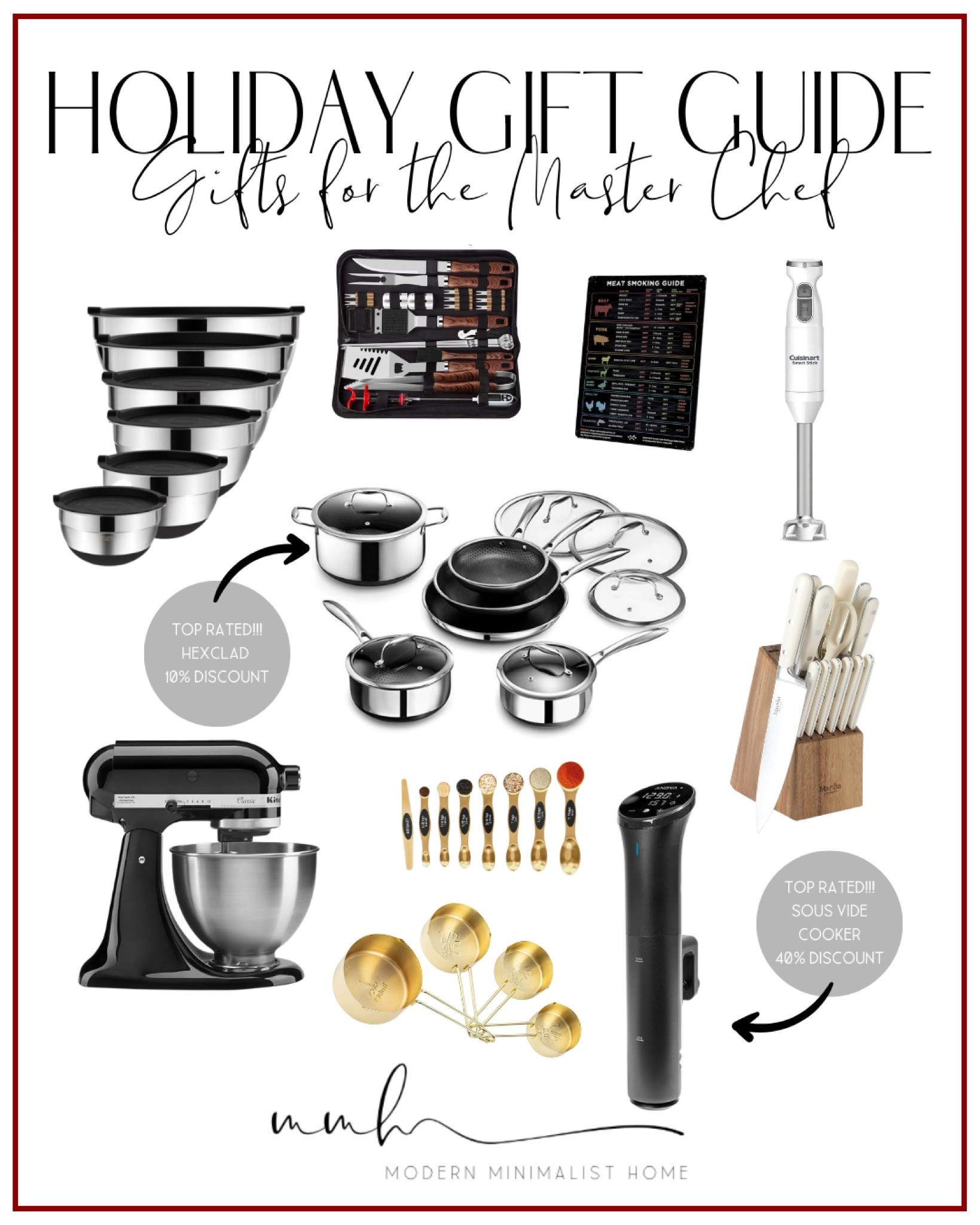 Amazon gifts for the master chef

Amazon gift guide // Amazon gift ideas
gift guide // holiday gifts // holiday gift guide // Christmas gifts // Christmas gift guide // gift guide for him // Christmas gifts for him // gifts for him// gifts for her // holiday gift guide for her // holiday gift guide for her // gift guide for her //Christmas gifts for her //

#LTKGiftGuide #LTKfindsunder50 #LTKHoliday