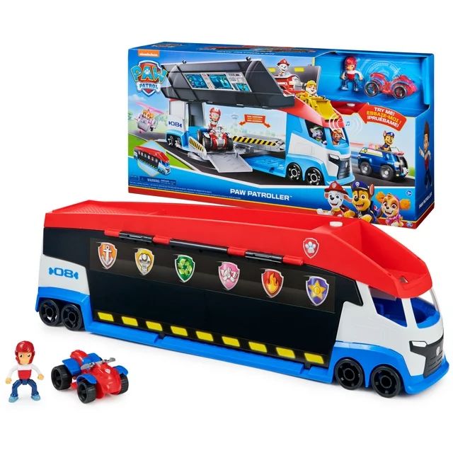 PAW Patrol, PAW Patroller with Dual Vehicle Launchers, Figure and ATV | Walmart (US)