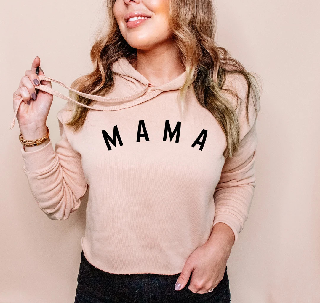 Mama Sweatshirt Mama Hoodies for Women Mothers Day Gift for New Mom Baby Shower Gift Ideas Mom Bi... | Etsy (US)