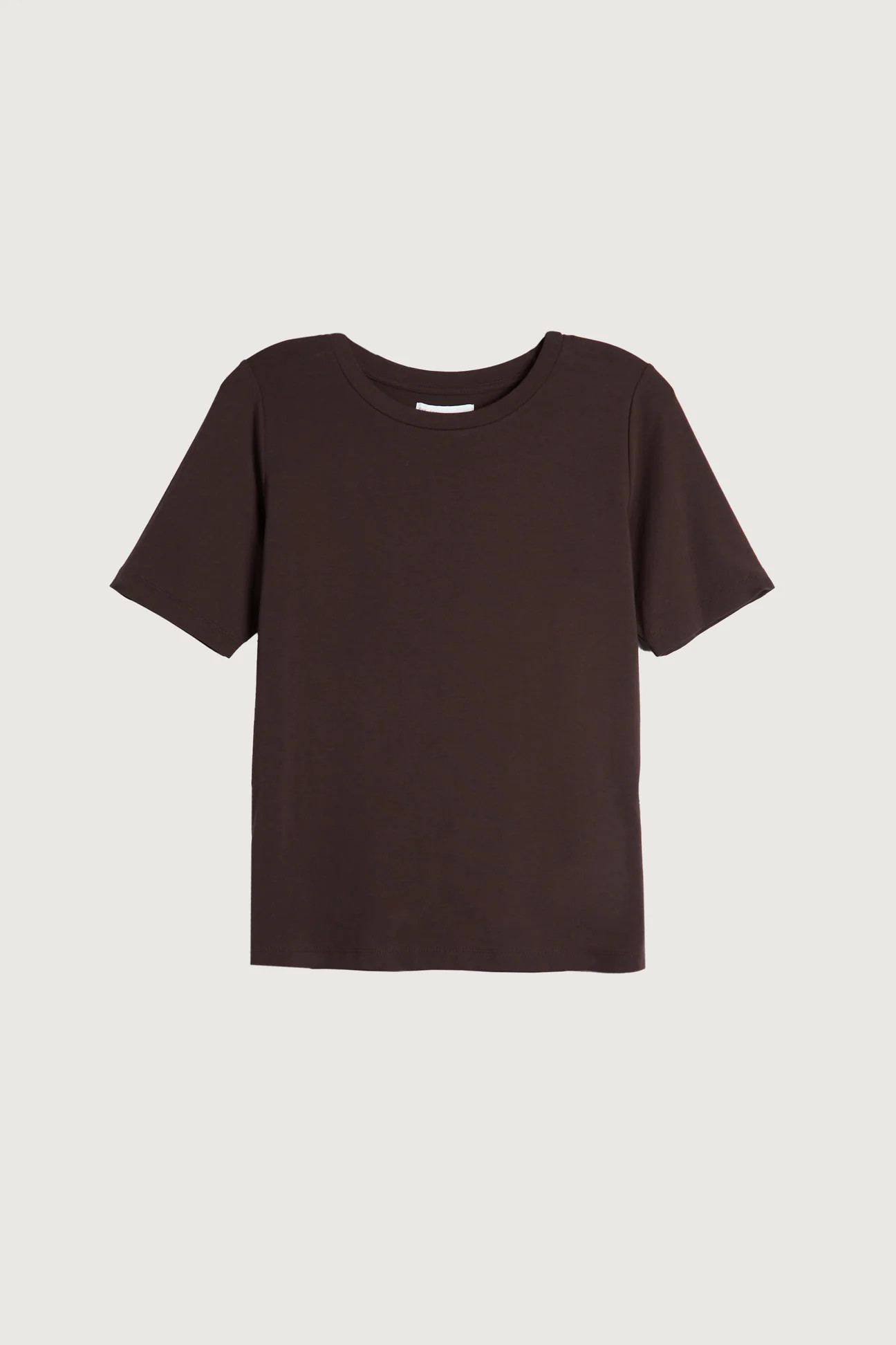 COTTON MODAL CREWNECK T-SHIRT | OAK + FORT