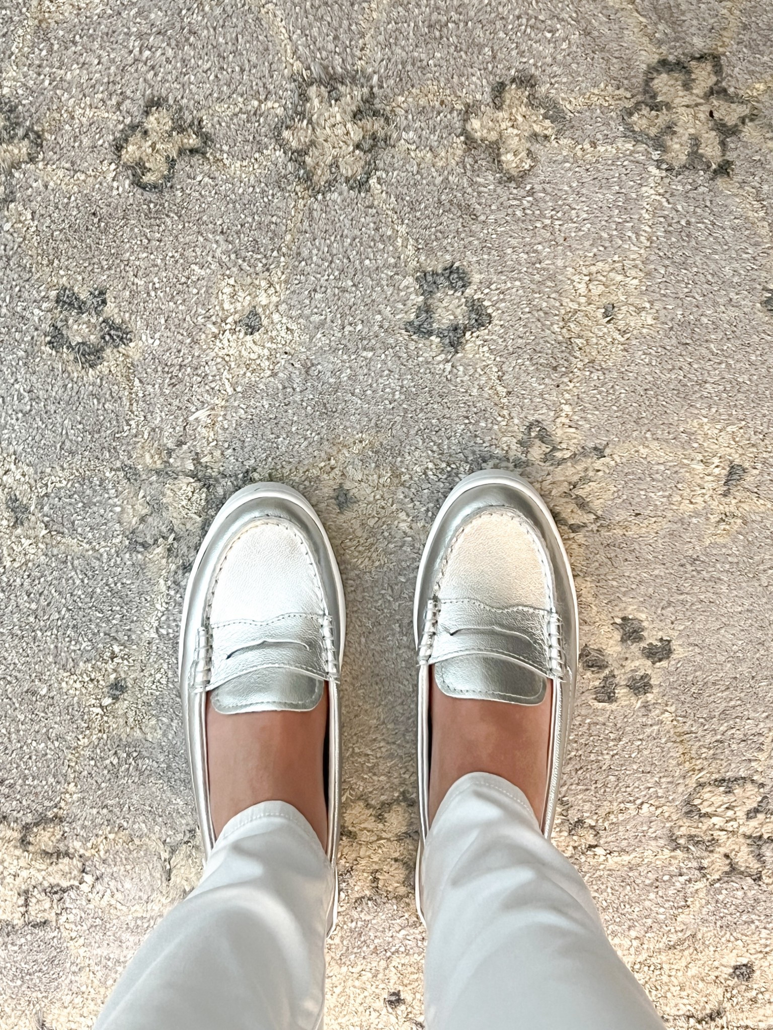 Loving these super comfortable neutral silver super comfortable leather penny loafers which are on salee

#LTKWorkwear #LTKTravel #LTKFindsUnder50
