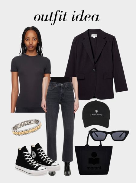 All black ootd 

#LTKstyletip #LTKworkwear