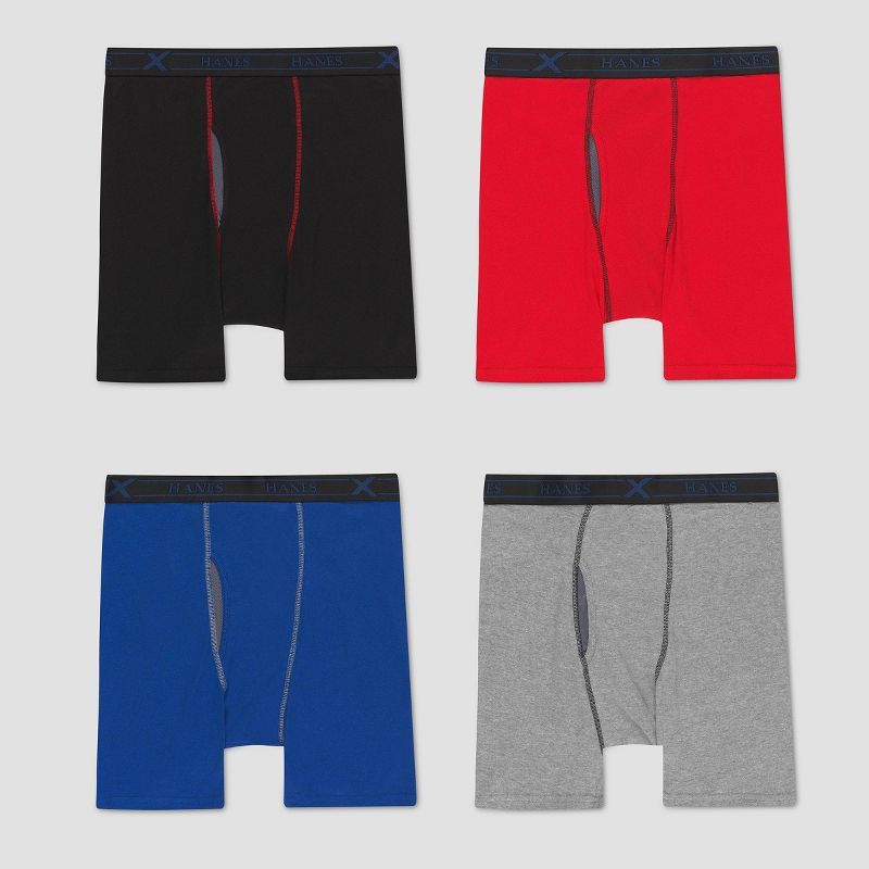 Hanes Premium Men's 4pk Xtemp Boxer Briefs | Target