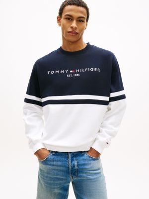 Tommy Logo Colorblock Sweatshirt | Tommy Hilfiger (US)