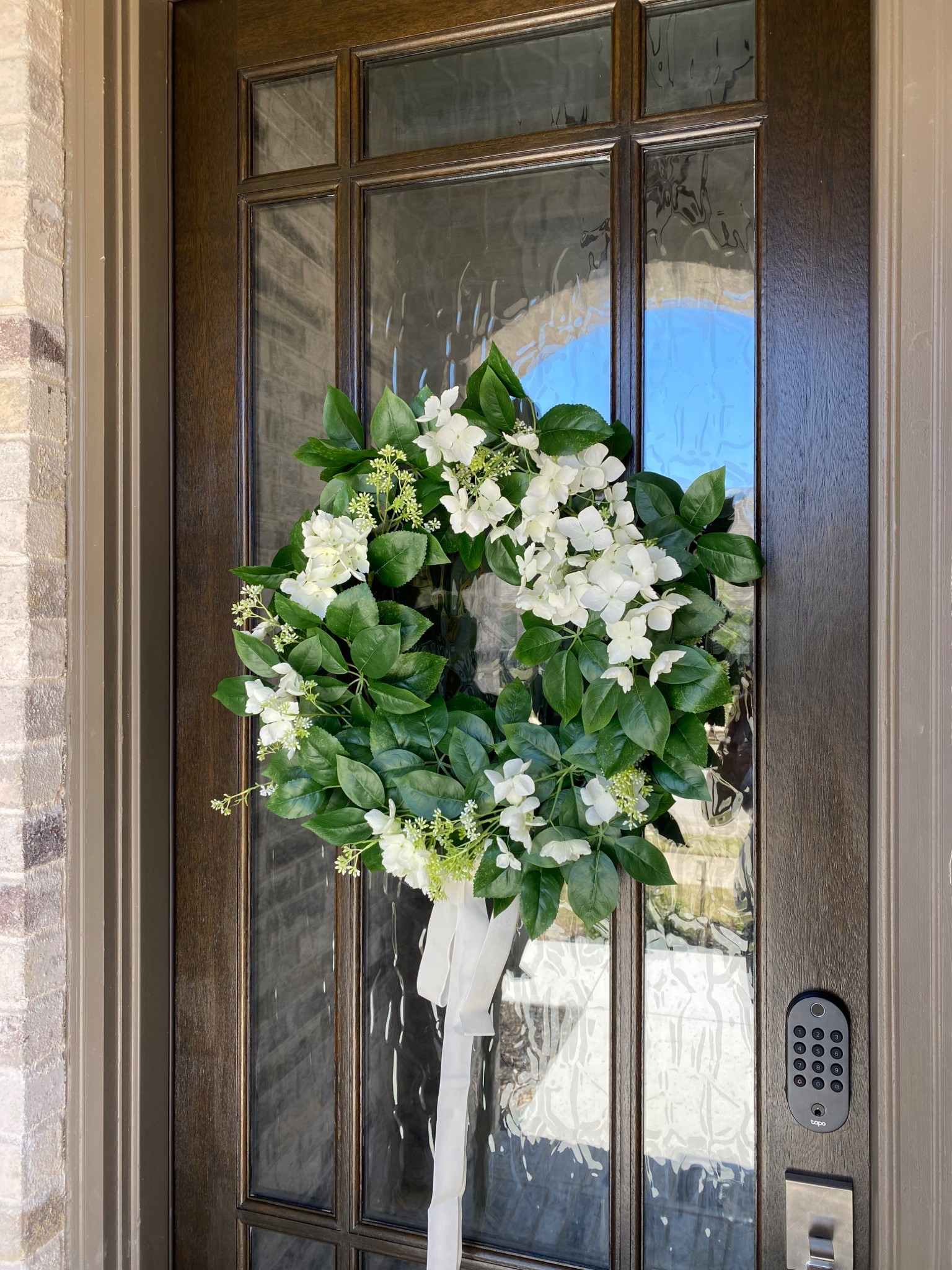 Wreath from Target! 🌸