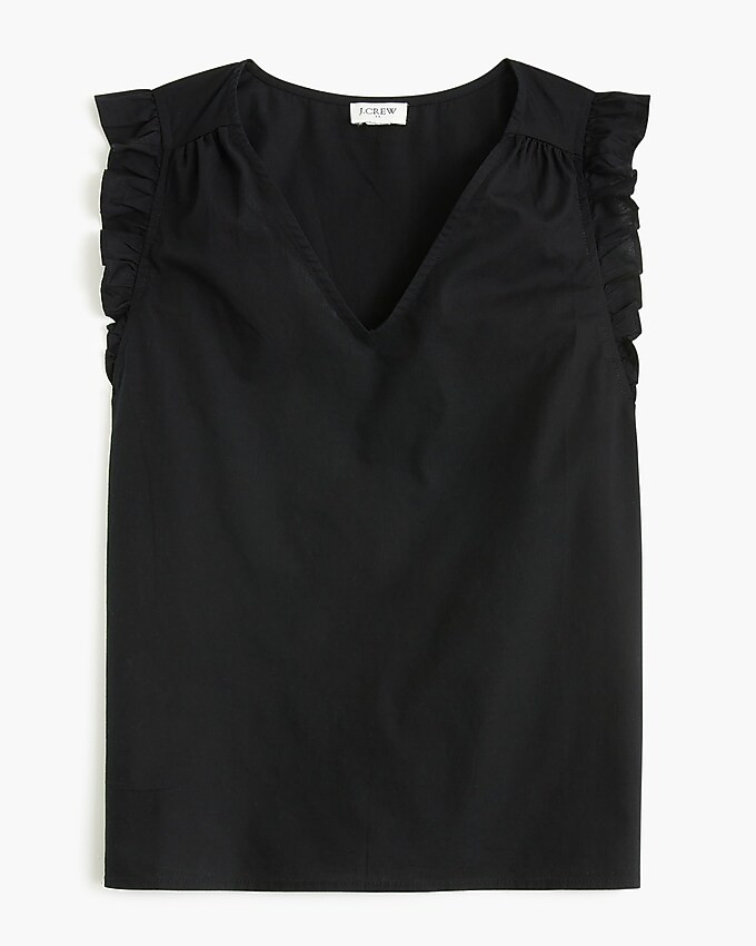 Sleeveless ruffle top | J.Crew Factory
