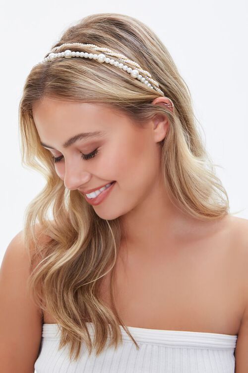 Faux Pearl Headband Set | Forever 21 (US)