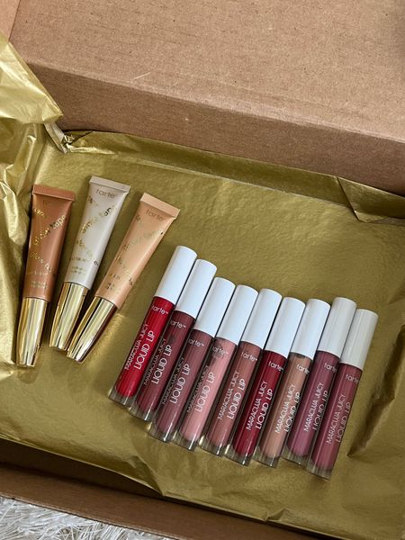 New tarte products 
Highlighter
Liquid lipstick 

#LTKsalealert #LTKbeauty #LTKunder50