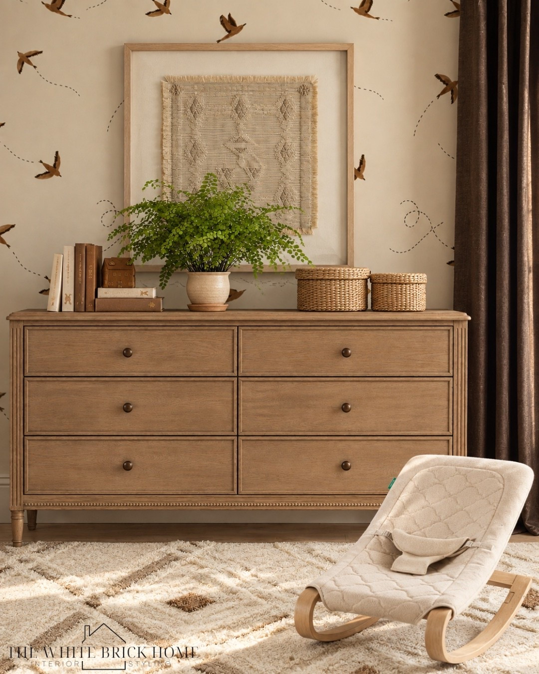 A warm, sophisticated nursery that blends playful charm with timeless, elevated style for a space that feels beautifully design from day one. 

Nursery, nursery decor, nursery design, nursery ideas, nursery wallpaper, nursery curtains, nursery ideas, rug, nursery rug, baby girl, baby girl wallpaper, crib, wallpaper design, nursery lighting, nursery decor, boho nursery, girls room, girls bedroom, brown nursery, neutral nursery, home design, pottery barn kids, Anthropologie, target, crate and kids. Pottery barn kids, McGee and co

#LTKHome #LTKBaby #LTKBump