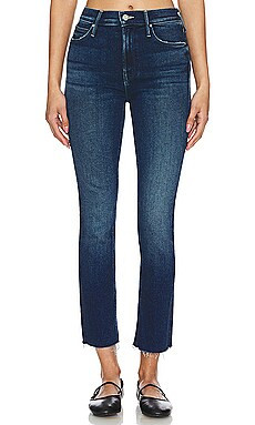 MOTHER The Mid Rise Dazzler Ankle Fray in C'est La Vie from Revolve.com | Revolve Clothing (Global)