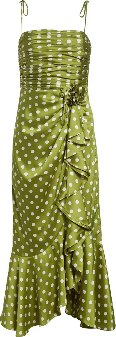 Camille Polka Dot Midi Dress | Nordstrom