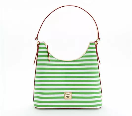 Make Your Selection: Dooney & Bourke Coated Cotton Skipper Hobo | QVC