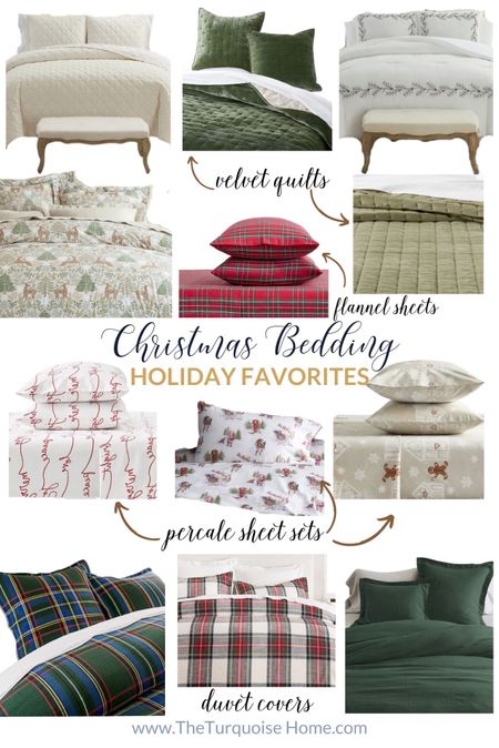 Cozy up this holiday season with some Christmas bedding. The red plaid duvet cover is my favorite .

#LTKHoliday #LTKhome #LTKSeasonal