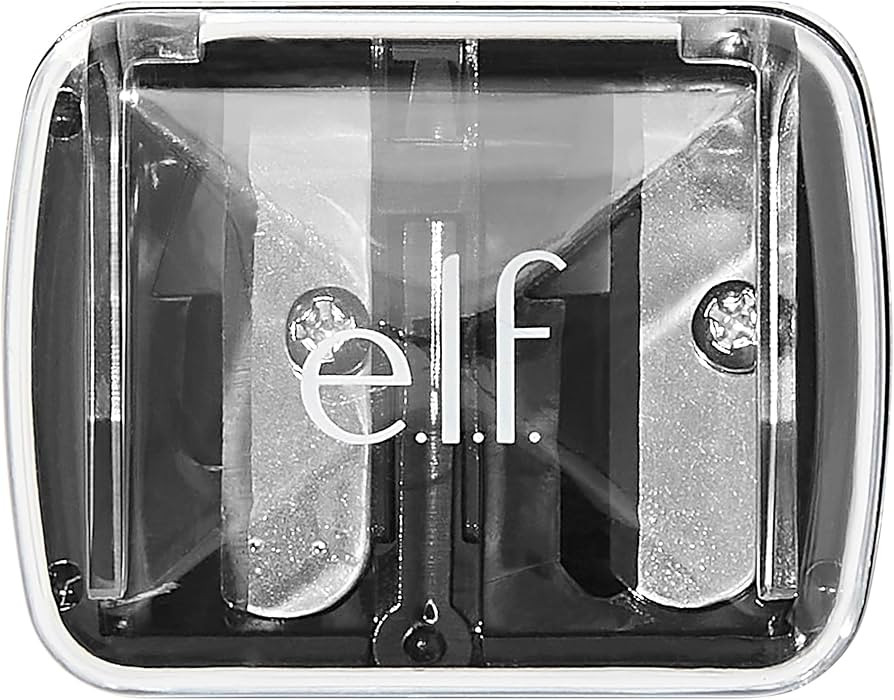 e.l.f., Dual-Pencil Sharpener, Convenient, Essential Tool, Sharpens, Easy To Clean, Travel-Friend... | Amazon (US)