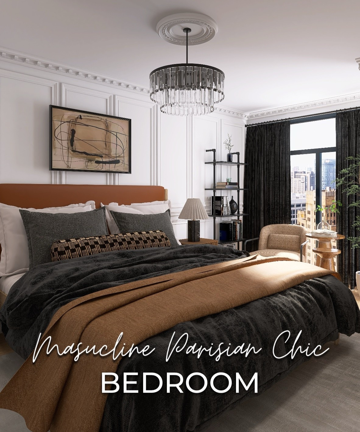 Designed by Brandy
Masculine Parisian Chic Bedroom 

#LTKHome #LTKSeasonal #LTKmomlife