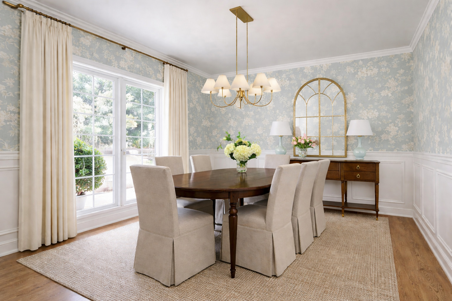 dining room, dining room inspo, southern style home decor, traditional dining room, dining room wallpaper 

 

#LTKHome