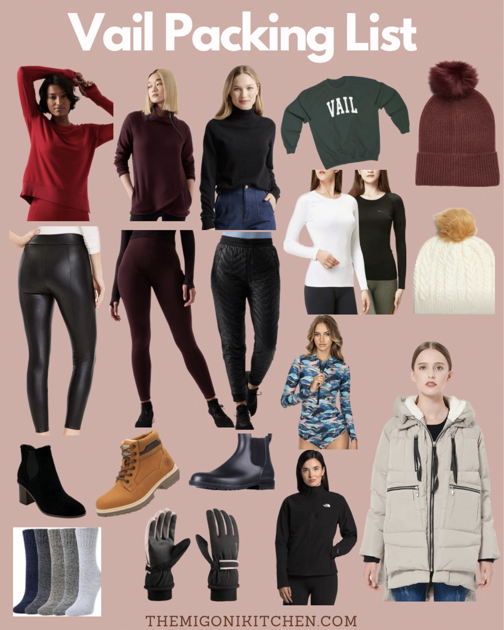 Everything in my bag for a 5 day trip to Vail this winter! Doubles well for any cold weather outdoorsy trip! 

#LTKSeasonal #LTKtravel #LTKsalealert