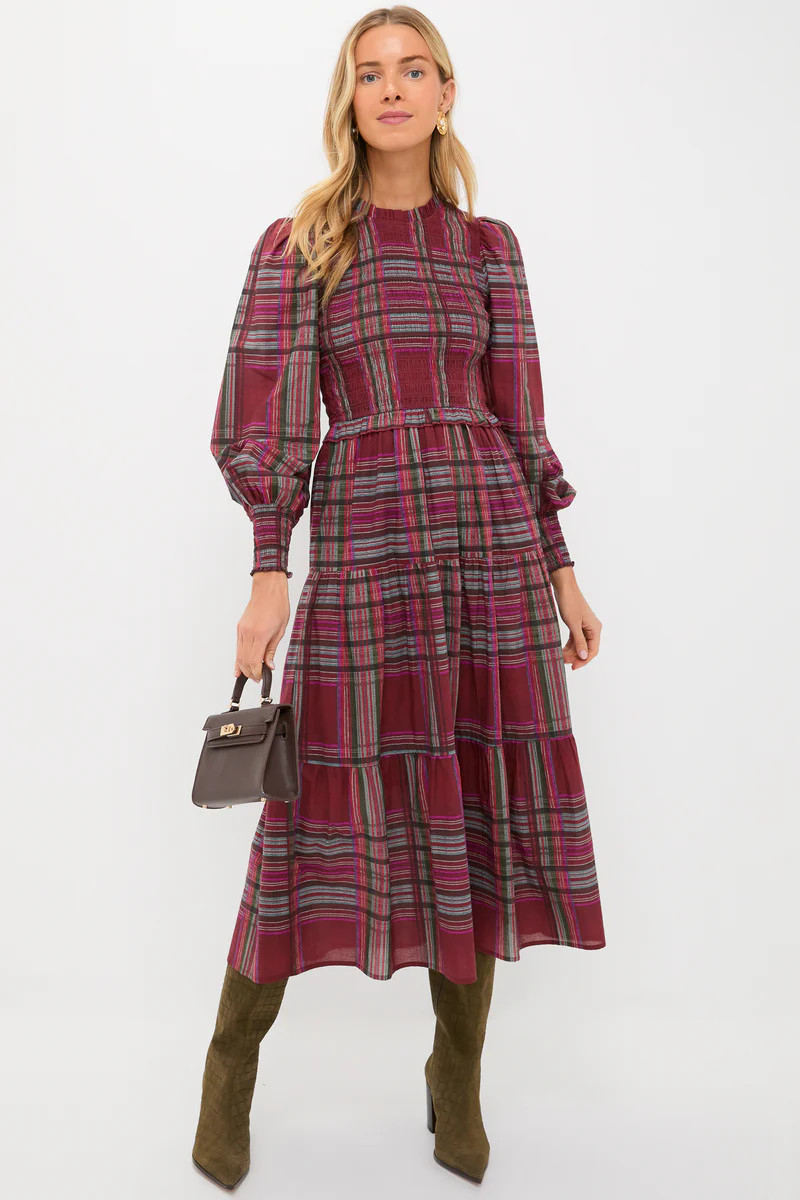 Red Plaid Ivy Maxi Dress | Tuckernuck (US)