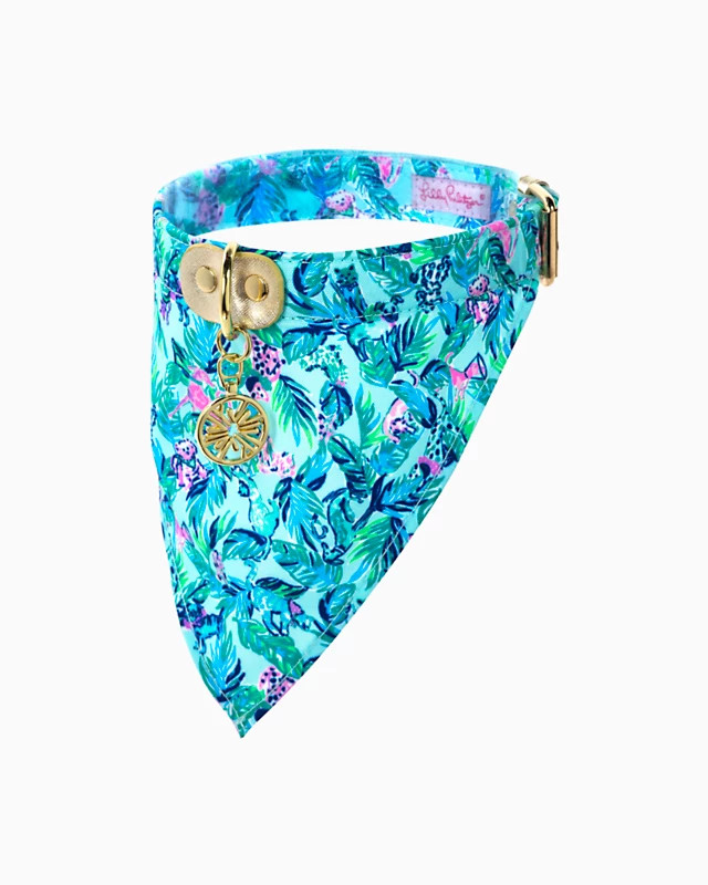 Dog Collar With Bandana Medium/Large | Lilly Pulitzer