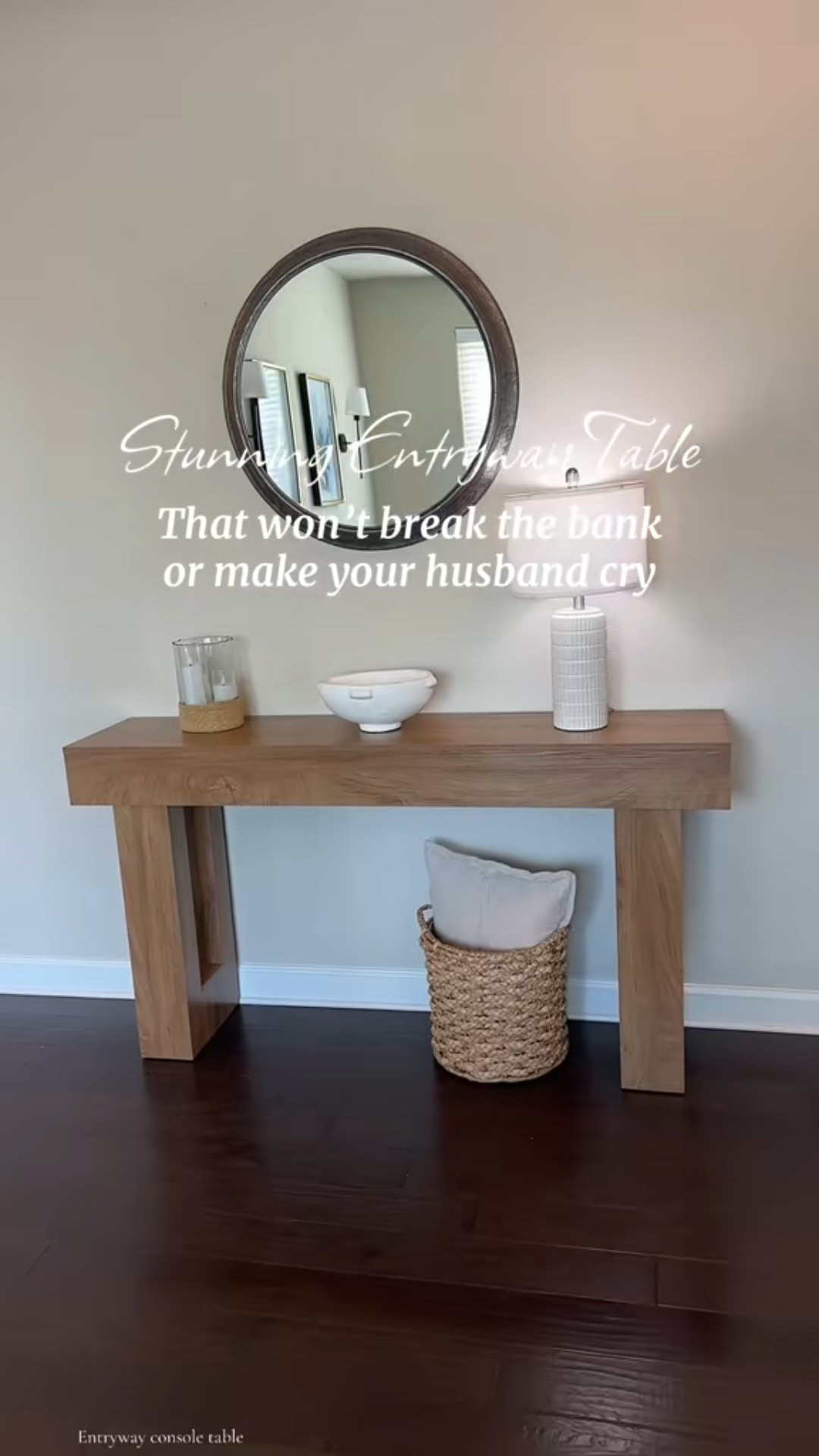 Entryway console table on Black Friday sale from Amazon! I'm in love! 

Home decor / furniture / modern home / modern farmhouse style

#LTKHome #LTKSaleAlert #LTKCyberWeek