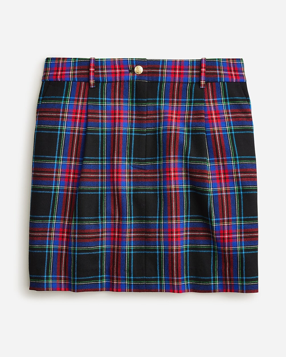 Trouser mini skirt in Stewart tartan | J. Crew US