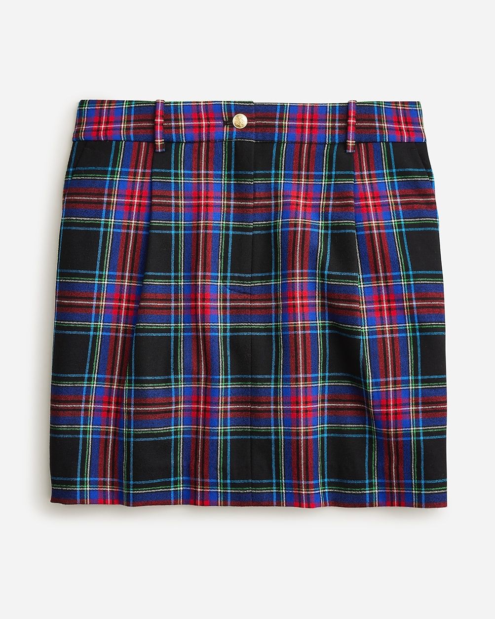 Trouser mini skirt in Stewart tartan | J.Crew US