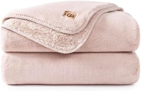 UGG Whitecap Plush Throw Blanket Fleece Lightweight Soft Throw for Couch or Bed Luxury Home Decor... | Amazon (US)