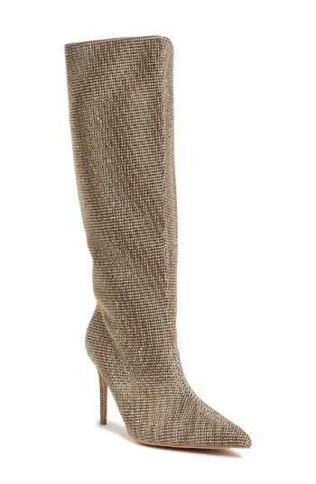 Kurt Geiger London Belgravia 85 Knee High Boot in Beige at Nordstrom Rack, Size 8Us / 38.5Eu | Nordstrom Rack