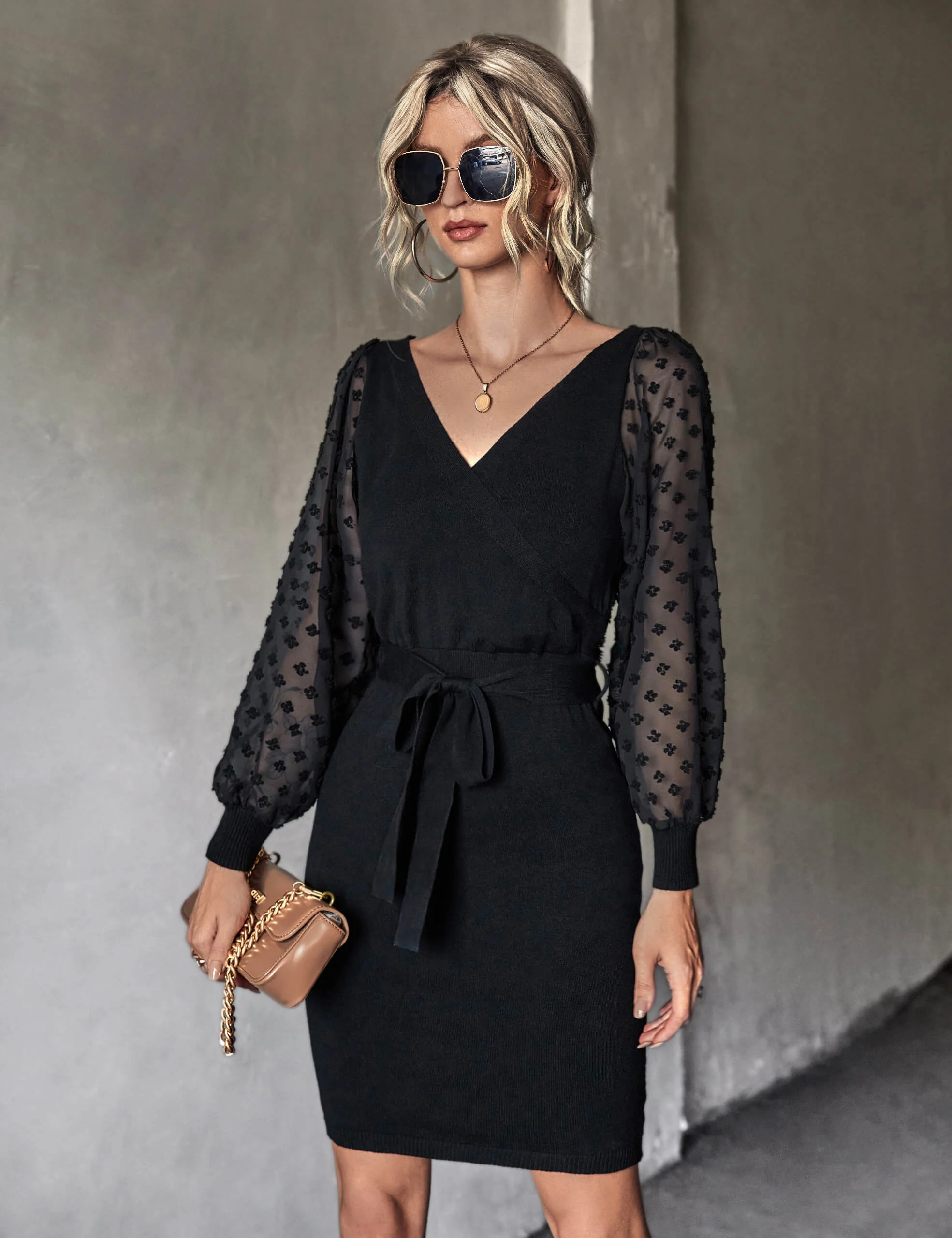 Blooming Jelly Dress Women's Black Mini Dress Party Dresses | Blooming Jelly