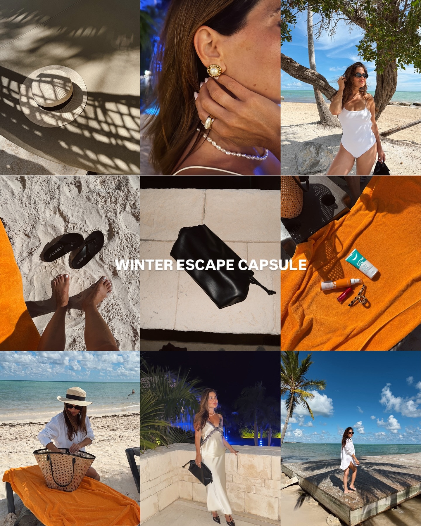 10 pieces that worked like 20 >>>

My winter escape to the Dominican Republic reminded me how little you actually need when you pack with intention.

I kept it simple: a carry-on tote for the airport, an oversized white shirt, a packable straw hat, a woven beach bag, leather flip flops, a white one-piece, a few gold details, one lounge set, one evening dress, statement heels, a black clutch… and my favorite travel partner.

Every piece had to multitask: beach to lunch, balcony to dinner, pool to show. Stylish, comfortable, and light enough that I wasn’t fighting with my suitcase on the way back.

If you’re planning a little sun break in the middle of winter, think in mini capsules instead of overpacking “just in case.” A few pieces you truly love can carry you through the whole trip.

Save this for your next winter escape ✈️☀️
And tell me in the comments: what’s the one thing you always pack for the sun?

#winterescape #vacationstyle #petitestyle #bostonblogger #luxurystylelife

#LTKHoliday #LTKGiftGuide #LTKSaleAlert