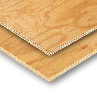 15/32 in. x 4 ft. x 8 ft. 3-Ply RTD Sheathing 132411 - The Home Depot | The Home Depot
