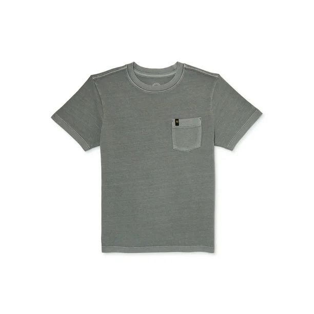 Wonder Nation Boys Short Sleeve Pocket T-Shirt, Sizes 4-18 & Husky - Walmart.com | Walmart (US)