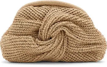 MANGO Natural Fiber Frame Clutch | Nordstrom | Nordstrom