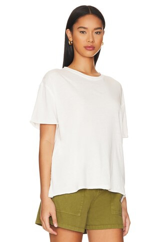 Free People x We The Free Nina Tee in Ivory from Revolve.com | Revolve Clothing (Global)