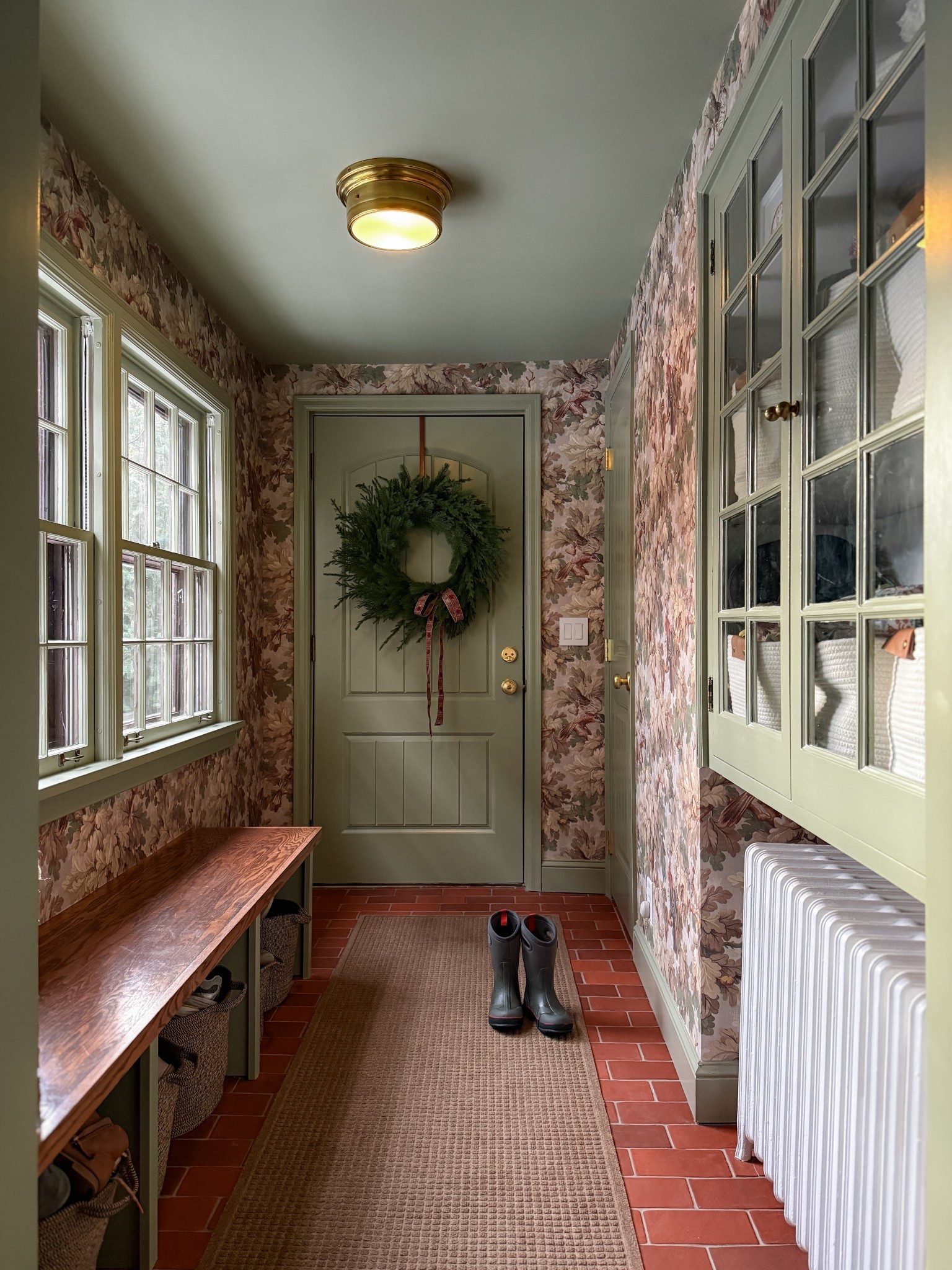 Waterhog runner is the best for Minnesota winters! Traps all the mud, snow and dirt. Rinse outside with water. 

#LTKmomlife #LTKHome