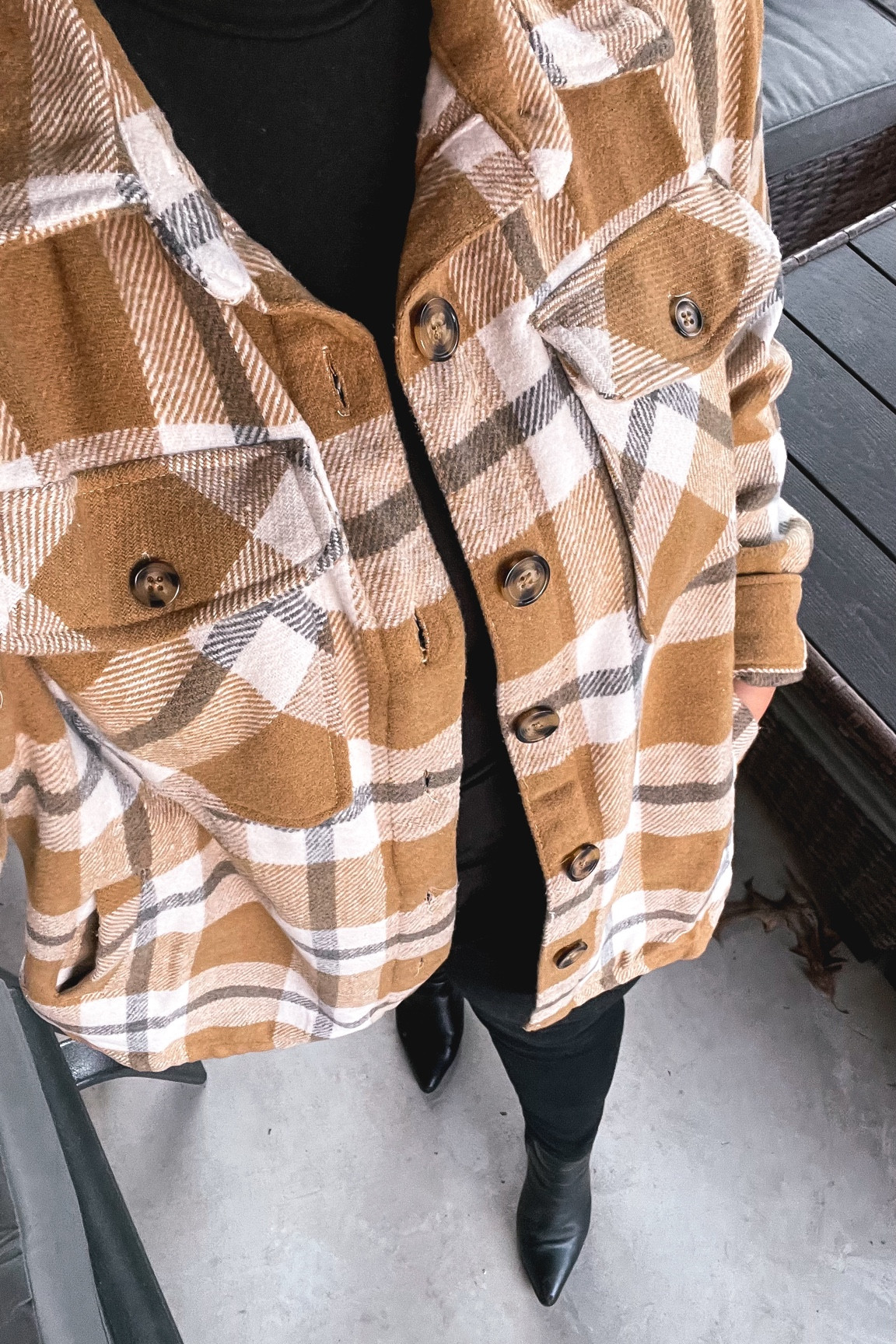 Wore my $13 Sam’s Club shacket today 😍 It’s out of stock online but I found a really similar one on Amazon! 

#LTKunder100 #LTKcurves