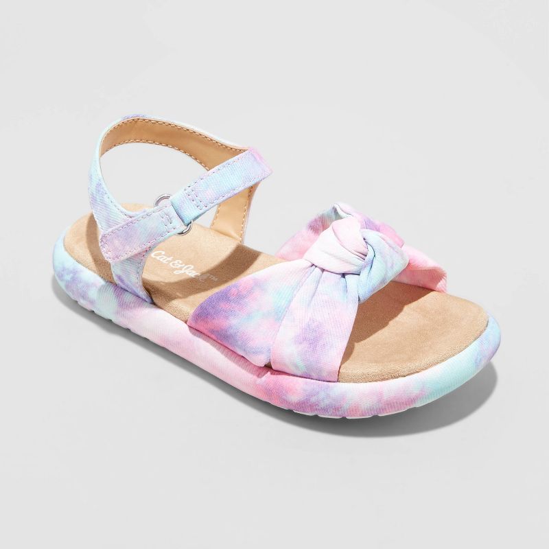 Toddler Girls' Pam Footbed Sandals - Cat & Jack™ | Target