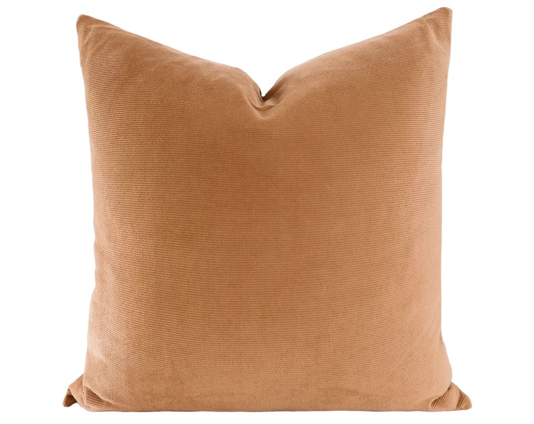 Rust Orange Velvet Pillow Fall Pillow Covers Rust Pillow - Etsy | Etsy (US)