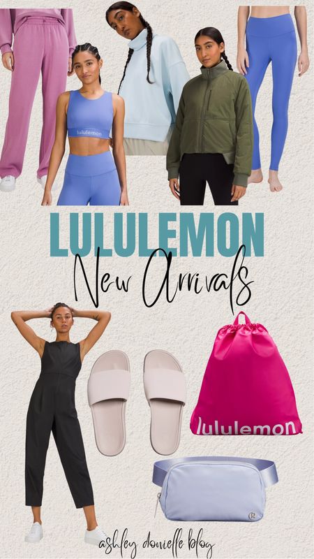 Lululemon new arrivals!

Sports bra, drawstring, backpack, jumpsuit, slides, belt, bag, sweatshirt, leggings, lounge pants  

#LTKstyletip #LTKfit #LTKSeasonal