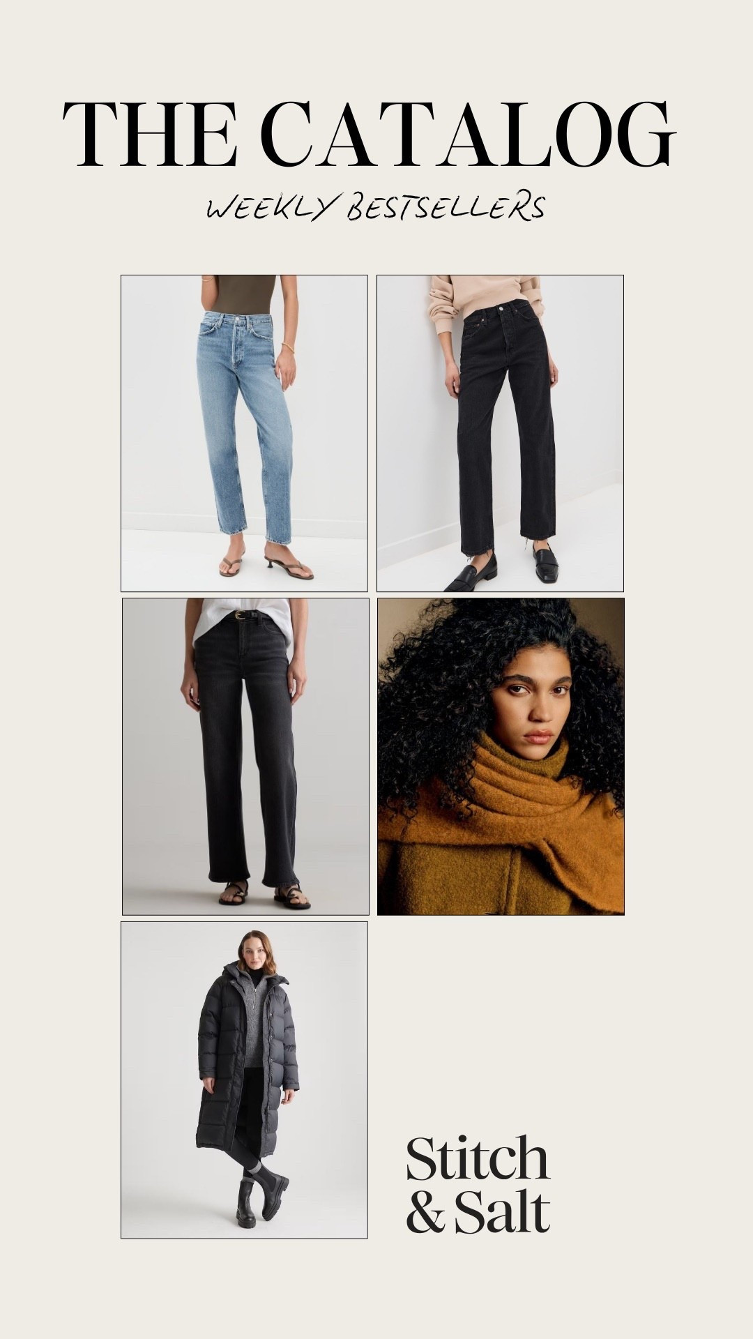 The Weekly Bestseller List

I would size down in both the Agolde denim, stay TTS in the Quince denim  

#LTKPetite #LTKSeasonal #LTKOver40