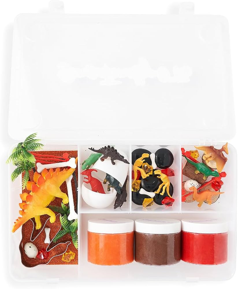 Sensationally OT - Dinosaur Sensory Dough KIT - with 3 Jars of Non-Toxic Sensory Dough. All in on... | Amazon (US)