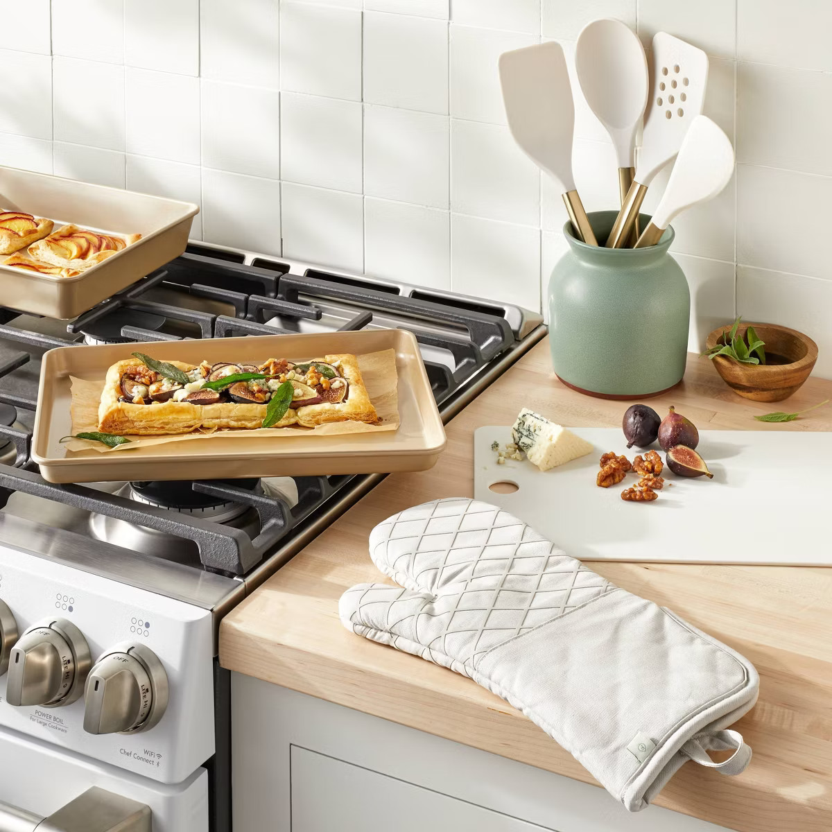 4pc Stainless Steel/Nylon Kitchen Utensil Set - Figmint™ | Target