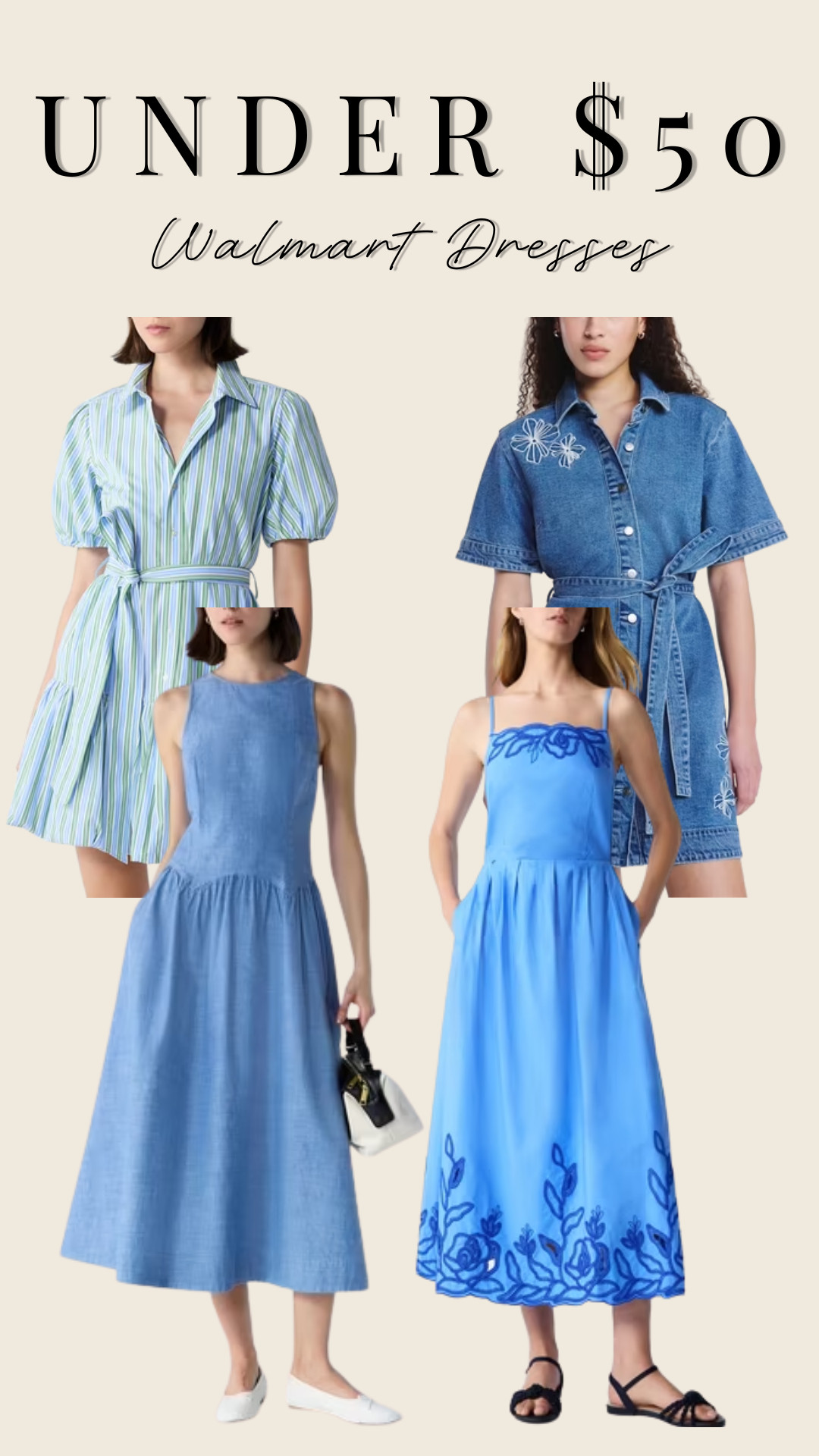 We are loving this summer dresses from Walmart, under $50!
 

 #LTKootd #LTKSaleAlert
