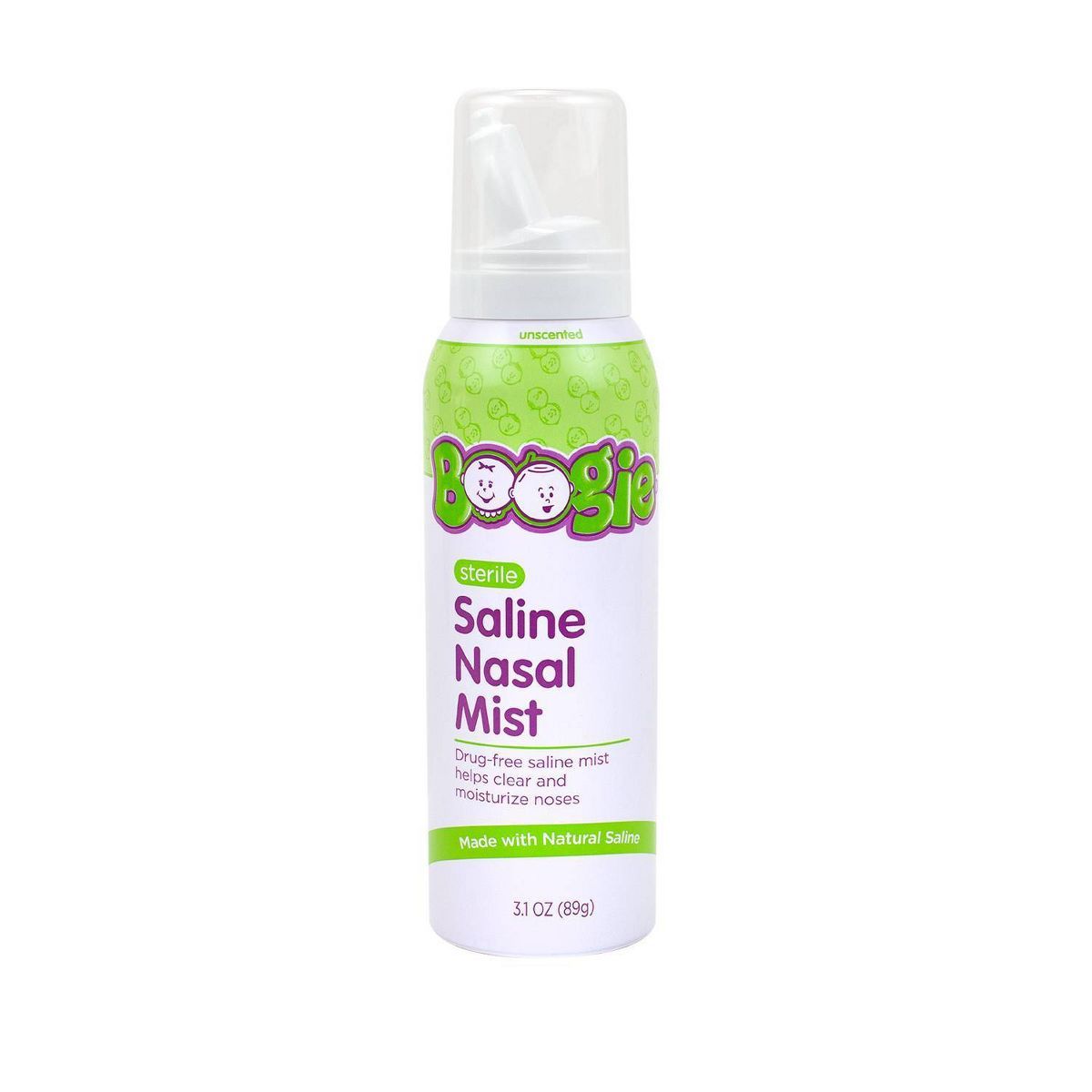 Boogie Wipes Unscented Saline Nasal Spray - 3.1 fl oz | Target